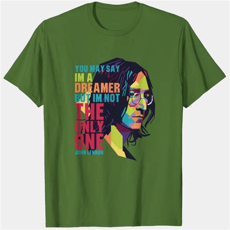 John Lennon - John Lennon Imagine - T-Shirt Designed & Sold By Vidam Studio