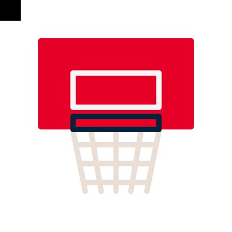 basketball hoop icon logo vector 21823679 Vector Art at Vecteezy