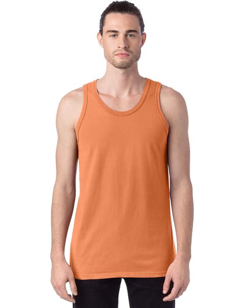 Hanes Unisex Garment Dyed Cotton Tank Horizon 2xl