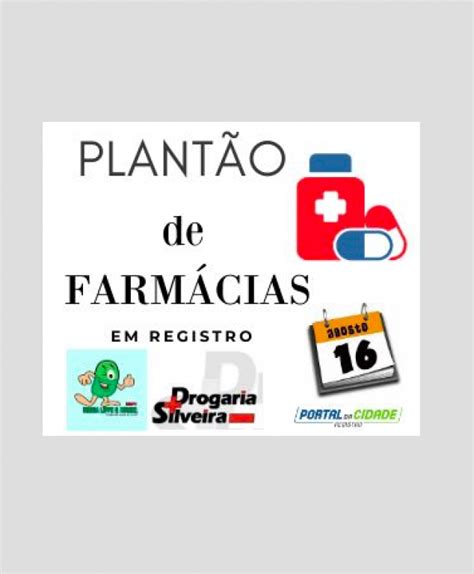 Saiba quais farmácias estão de plantão neste domingo em Registro