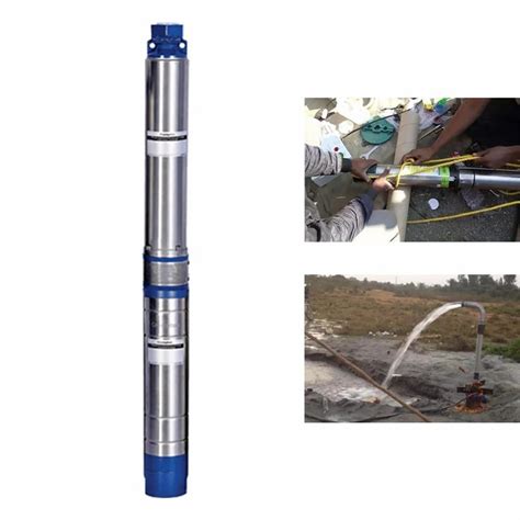 Economic Oil Filled Borewell Submersible Pumpset For M Single