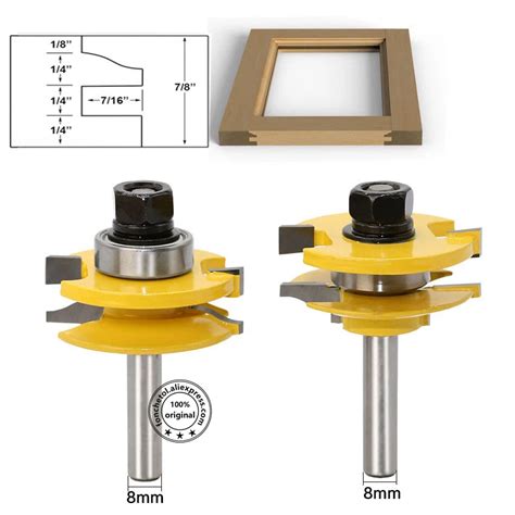 Mm Shank Pcs Cnc Solid Carbide Milling Cutter Woodworking Router Bit