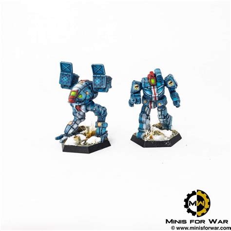 Battletech Starter Set Minis For War Painting Studio