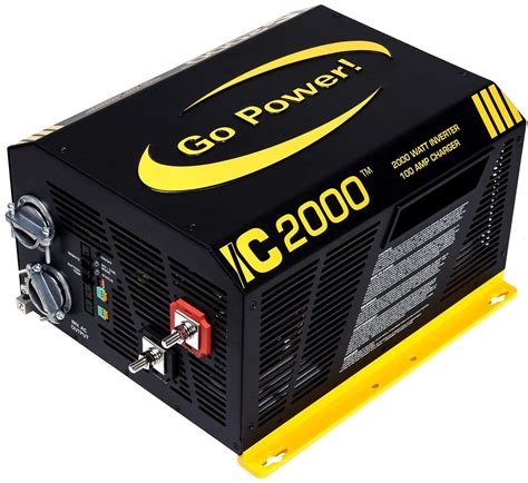 Go Power GP IC 2000 12 2000 Watt 12V Inverter Charger