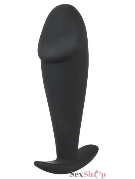 Plug Negro Silicona Soft Sex Shop Ofertas Color Negro