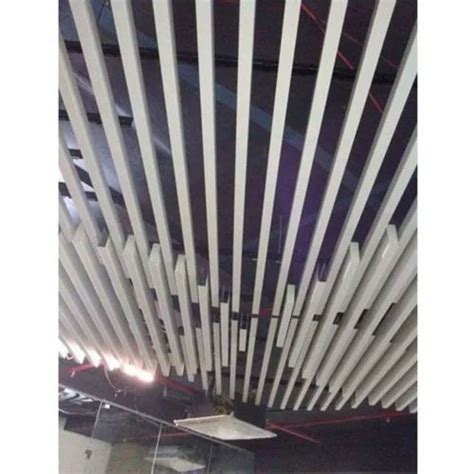 Aluminium Galvanized O Shaped Baffle Ceiling For Sound Absorbers At ₹ 350sq Ft In Mumbai