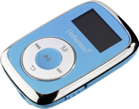 Intenso Music Movers MP3 Player 8 GB Blue Clip Conrad