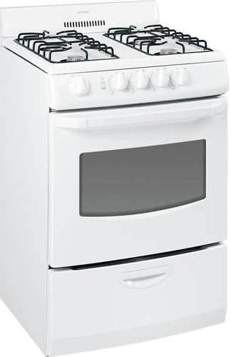 Hotpoint Rga824dedww 24 Inch Freestanding Gas Range With 4 Surface Burners 3 0 Cu Ft Oven