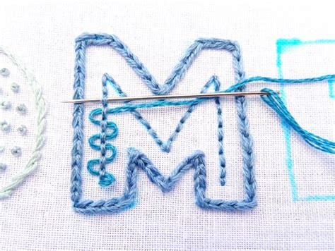 How To Embroider Large Letters By Hand {Part 2} - Wandering Threads ...