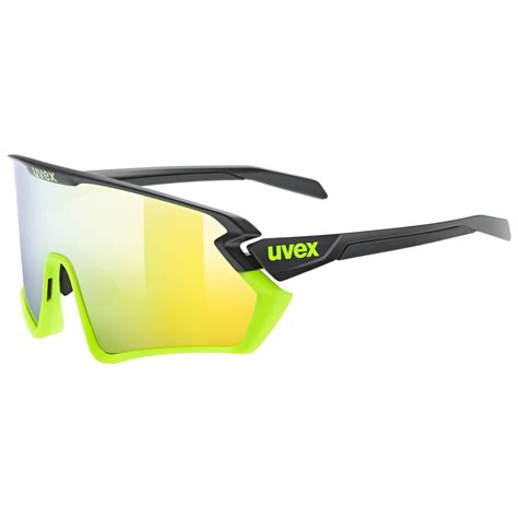 Uvex Sportstyle Black Yellow Matt Mirror Yellow Eyewear