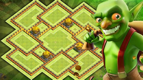 Clash Of Clans New Update Th9 Farming Base Coc Best Town Hall 9 Hybrid Trophy Base Must