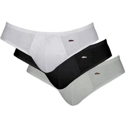 Kit Cuecas Slip Masculina Algod O Lisa E Flex Vel Zorba Cueca