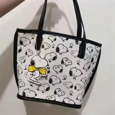 Tas Tenteng Kanvas Tebal Snoopy X X Lazada Indonesia