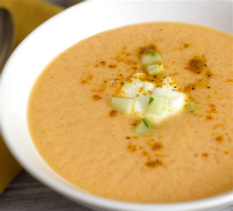 Chilled Cantaloupe Curry Soup Lindysez Recipes