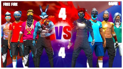 Squad VS Squad Custom Match I 4VS4 Custom Match GAME R FF YouTube