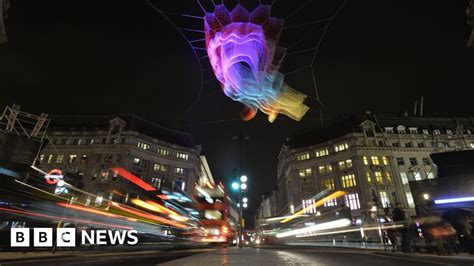 Four Day Lumiere Light Festival Opens In London Bbc News