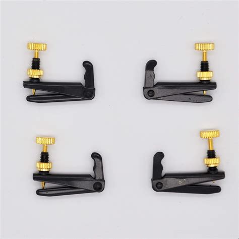 Soundman Fine Tuners For Or Violin Colour Black Pcs