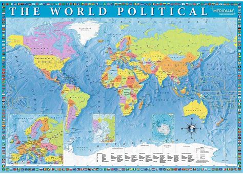 Political Map Of The World Pieces Trefl Puzzle Warehouse