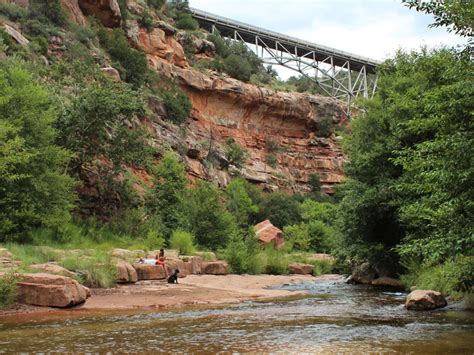 Sedona Az Huckaby Hiking Trail Hike The Banks Of Oak Creek