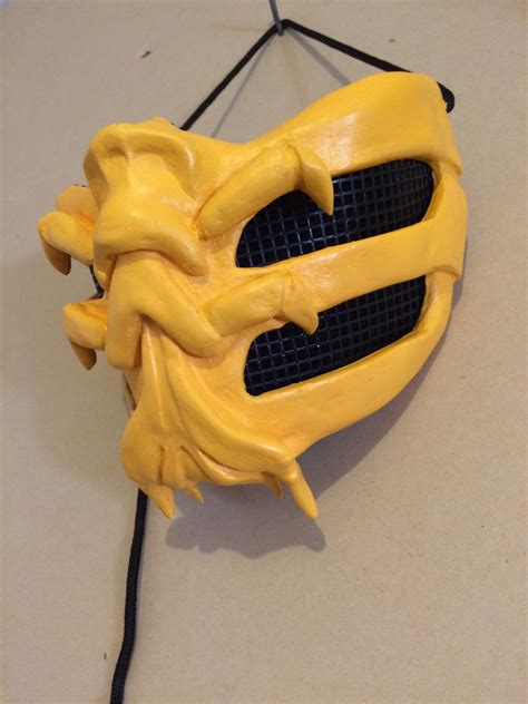 Scorpion's mask by Mr-Dantelope on DeviantArt