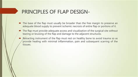 Flaps In Oral Surgery Ppt