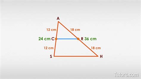 Midsegment Of A Triangle Theorem Formula And Video