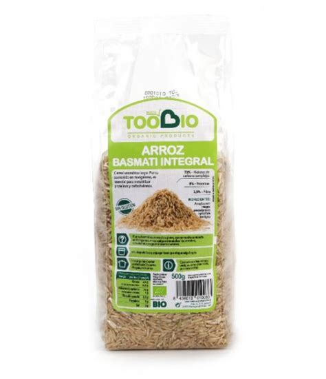 Arroz Basmati Integral Bio Gr Toobio Farmaten