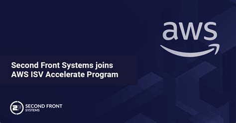 Second Front Systems Joins Aws Isv Accelerate Program