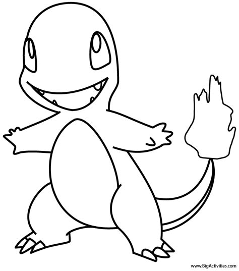 Charmander Pokemon Coloring Page Printable Porn Sex Picture