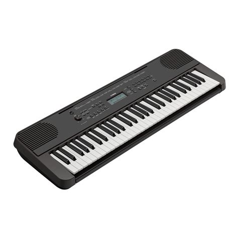 Yamaha Psr E Teclado Port Til Preto Na Gear Music