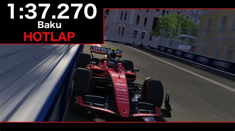 Assetto Corsa RSS Formula Hybrid 2023 CSP Baku HOTLAP YouTube