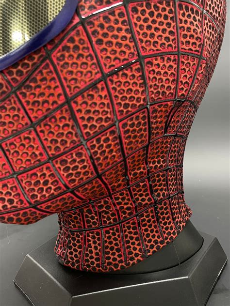 The Amazing Spiderman Mask With Faceshell And Lenses Etsy