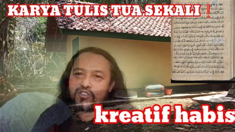 FAKTA NENEK MOYANG KITA LUAR BIASA KARYA TULIS PEGON ORANG JAWA YouTube