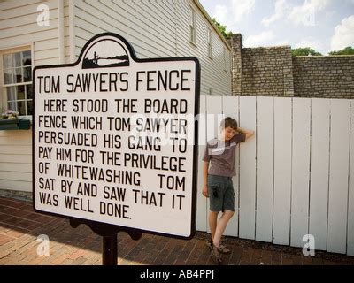 Mark Twain childhood home Hannibal Mo USA Stock Photo - Alamy