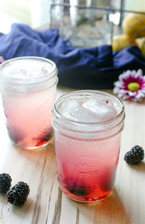 Blackberry Vodka Lemonade Fizz Recipe Vodka Lemonade Vodka Fizz