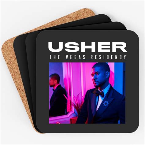 Usher Tour 2023 Coasters, Usher Music Concert 2023 Coasters