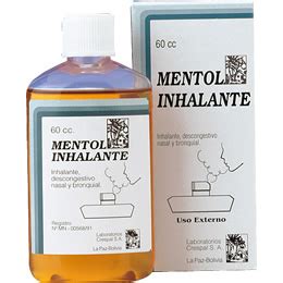 Mentol Inhalante B Lsamo Infomerc Vadem Cum Farmac Utico Bolivia