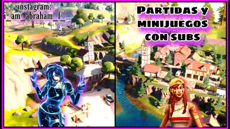 Creativo Boxfight Y Minijuegos Con Suscriptores Fortnite