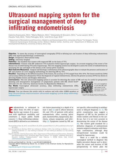 PDF Ultrasound Mapping System For The Surgical Management Of Deep