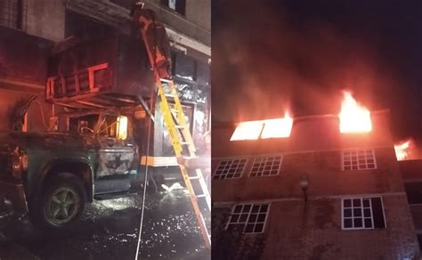 Brutal Incendio Casi Consume En Su Totalidad A Un Departamento En