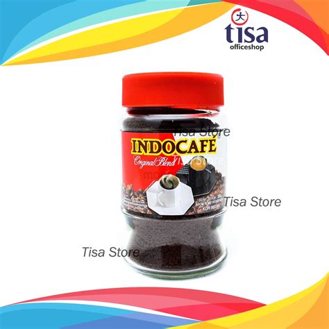 Jual Kopi Indocafe Original Blend 200 Gram Botol Kaca Shopee Indonesia