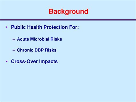 PPT The Stage 1 Disinfectants Disinfection Byproduct Rule PowerPoint