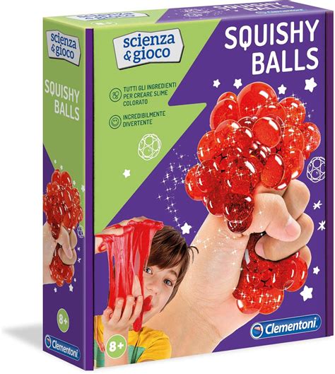 Clementoni Scienza E Gioco Fun Squishy Balls Gioco Scientifico 8