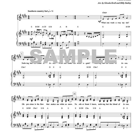 Southern Gospel Medley Sheet Music | kidsintune