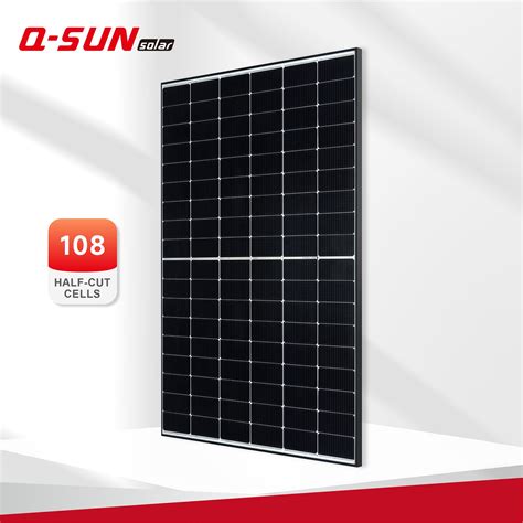 Residential Solar Systems Mono Crystalline Bi Facial Transparent Solar