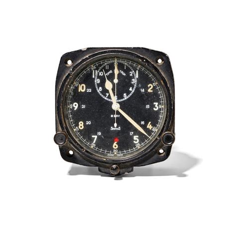 Bonhams World War Ii Raf 8 Day Cockpit Clock A Smith And Jaeger Lecoultre Mk Iiia 12 Hour