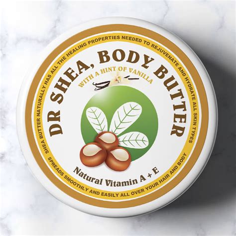 Vanilla Body Butter 200ml Dr Shea Body Butter