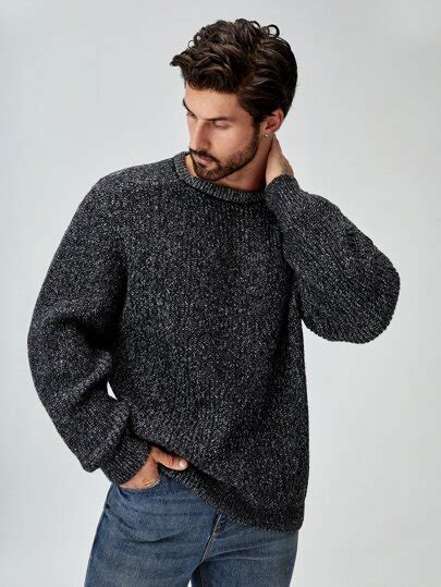 Mode Homme Tricots Homme Homme Pull SHEIN FRANCE