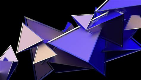 Premium Photo Abstract 3d Rendering Of Geometric Shapes