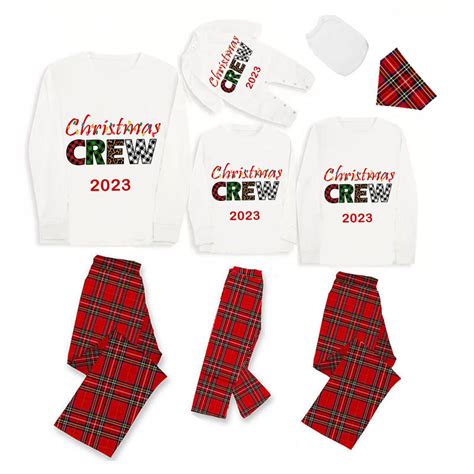 Christmas Matching Family Pajamas Set With Dog Pajamas